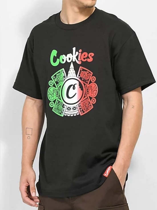 Cookies Other - Cookies Aztecasunn Black Men’s T-Shirt 100% Cotton Size Medium NWOT